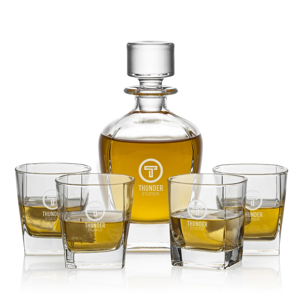 Sterling Decanter Set 1