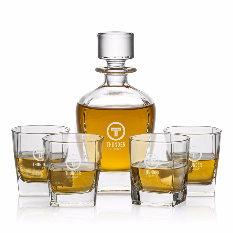 Sterling Decanter Set
