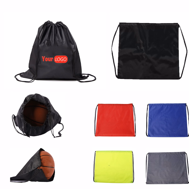 Basketball Drawstring Backpack Cinch Bag MOQ 50pcs