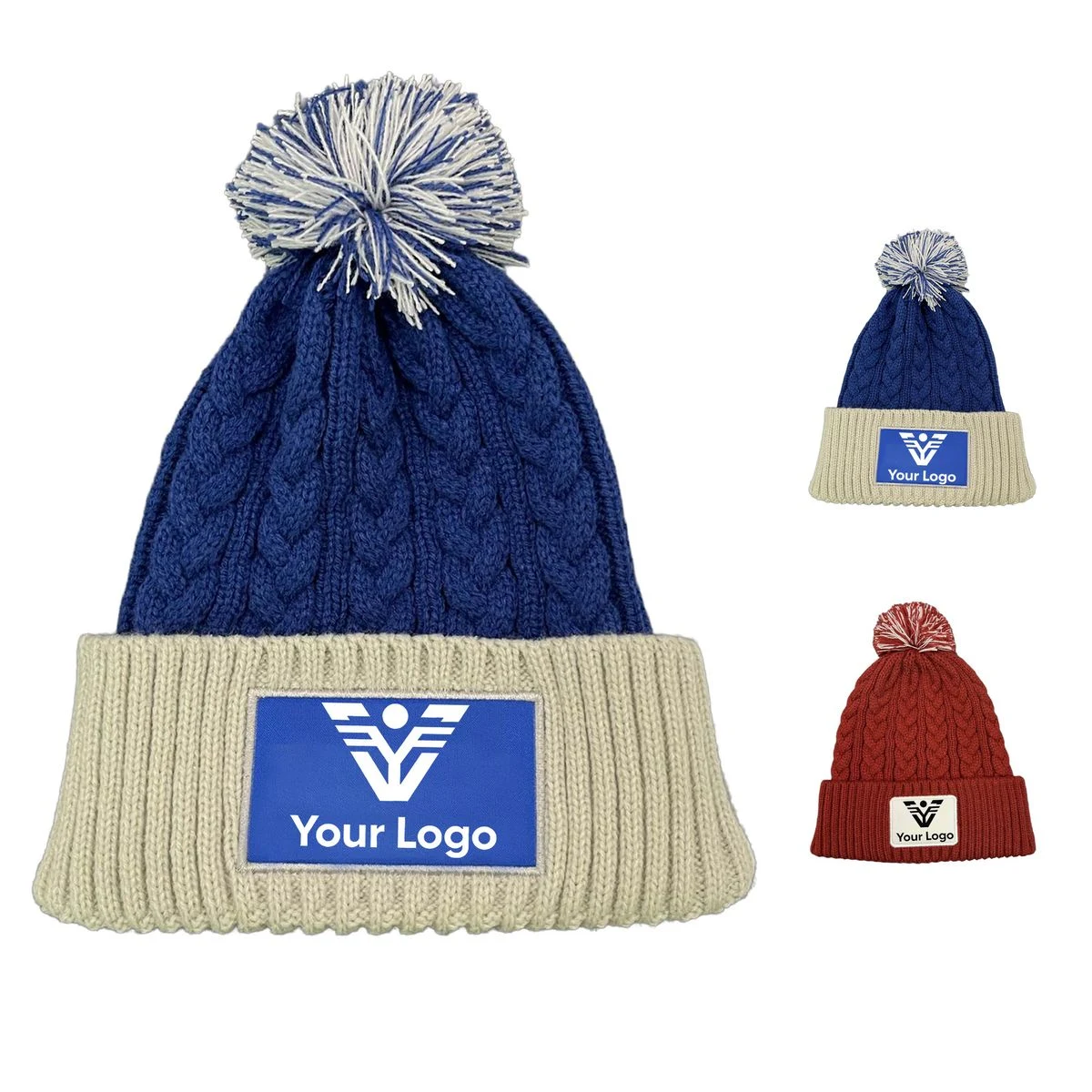 Soft Acrylic Knit Winter Beanie 1