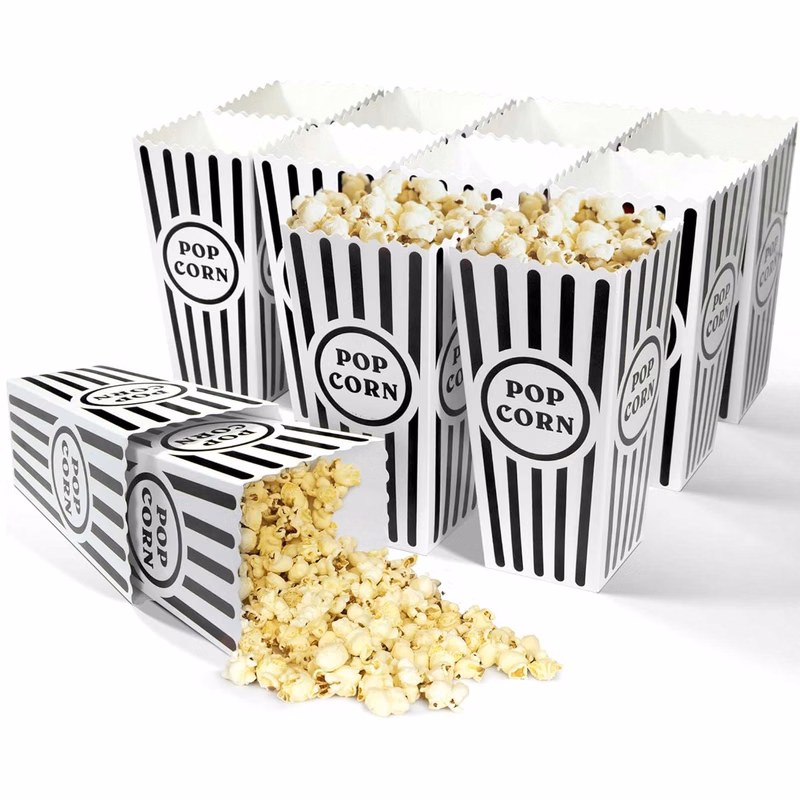 Custom Logo Popcorn Boxes