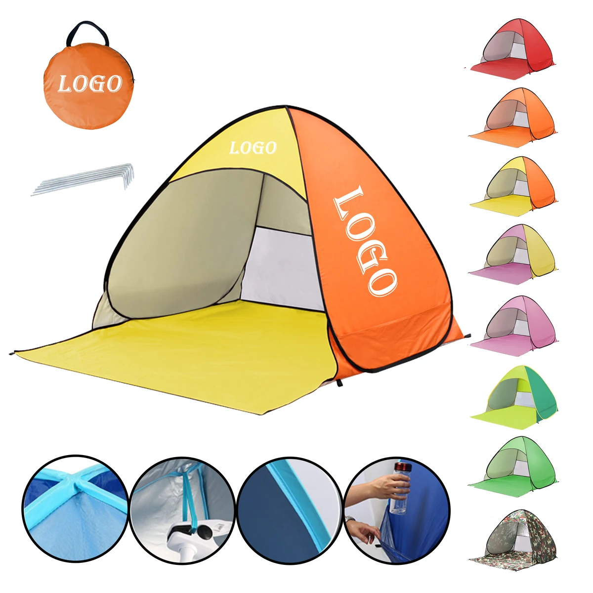 MOQ10 Mini Pop Up Sun Shelter 1