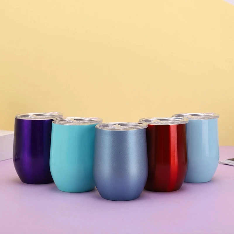 Stainless Steel Wine Tumbler - 12 oz. 1