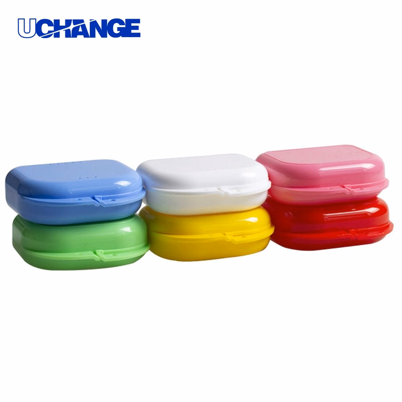 Colorful Orthodontic Retainer Case with Vents