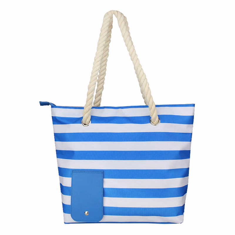 Beach Wine Bottle Tote