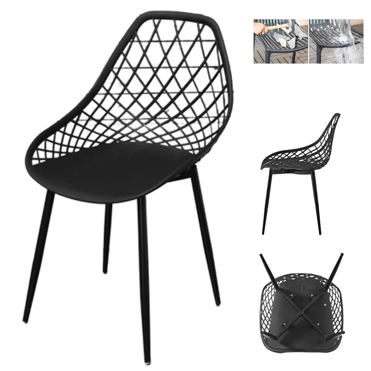 Pvc Patio Dining Chairs 1