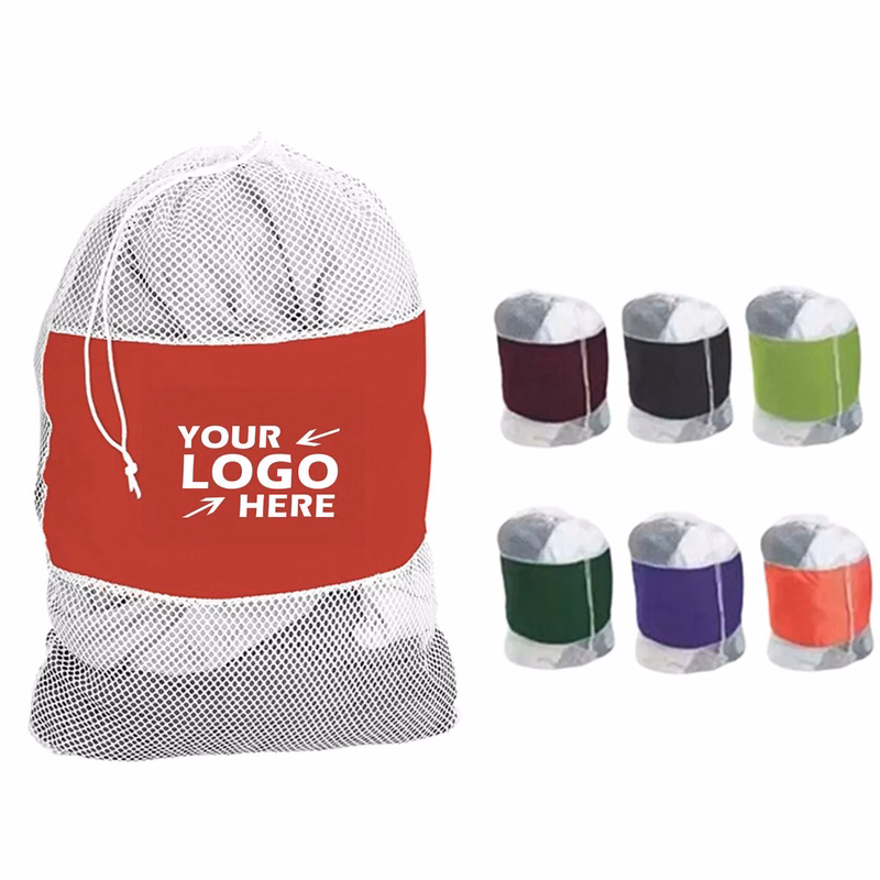 Multipurpose Drawstring Mesh Laundry Bag