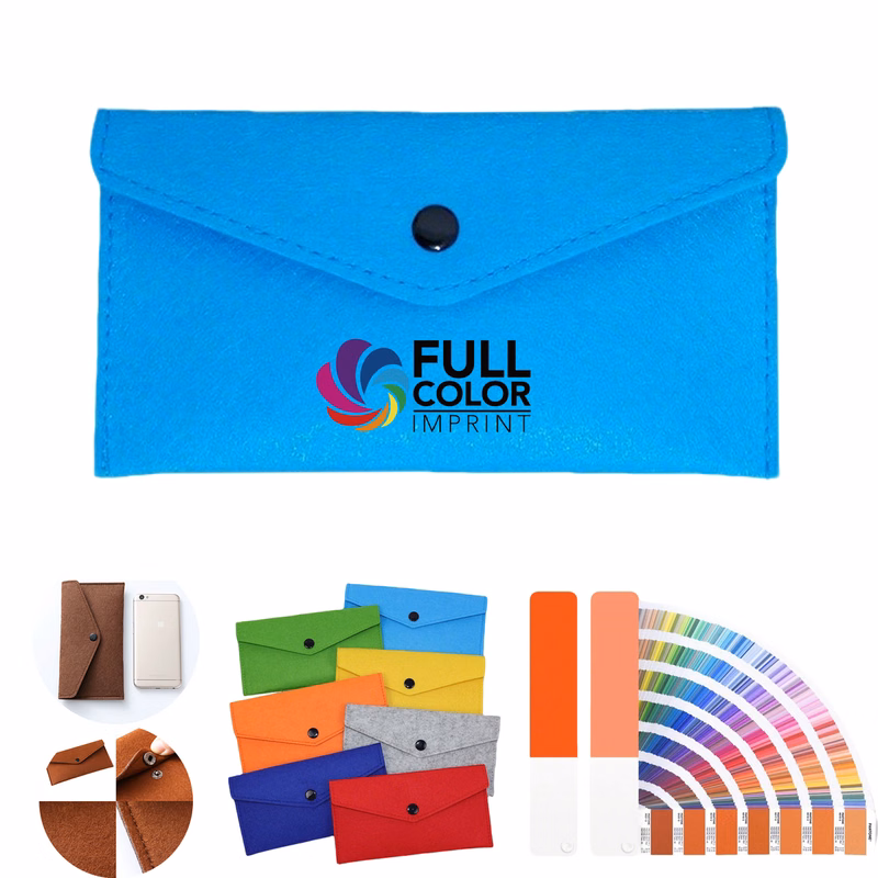 Eco Felt Clasp Closure Bag