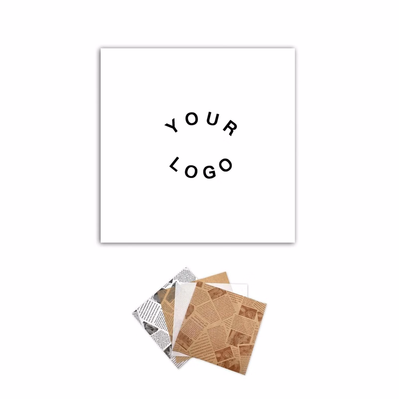 Grease Resistant Food Grade Paper Wrap Sheets