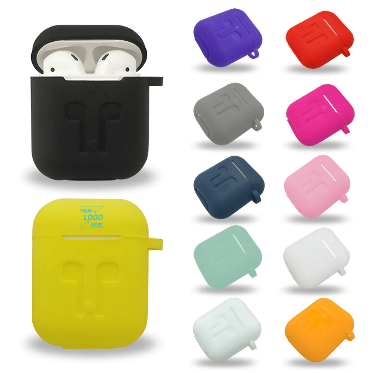 Wireless Earbuds Waterproof Silicone Case 1