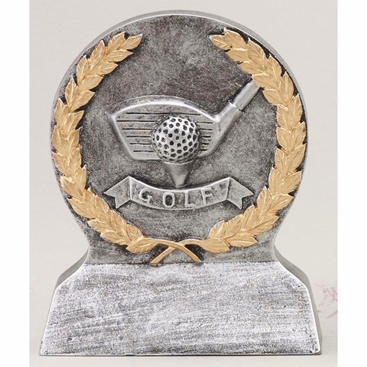 5" Longest Drive Golfing Award Resin