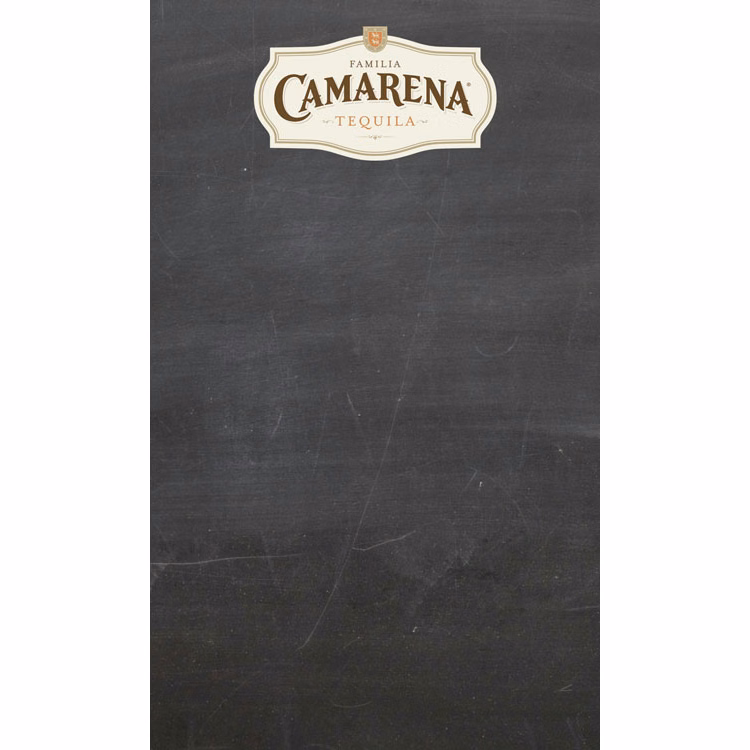 1/8" Frameless Wall Chalkboard - 3"w x 5"h