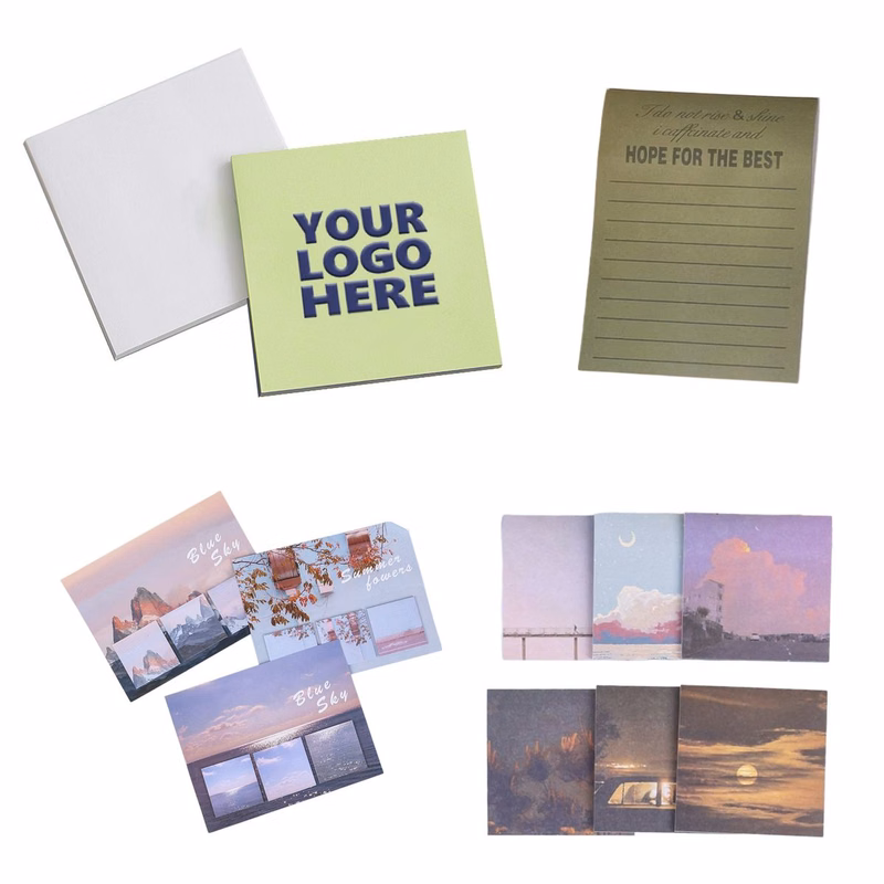 Custom Sticky Notes Memo Pads
