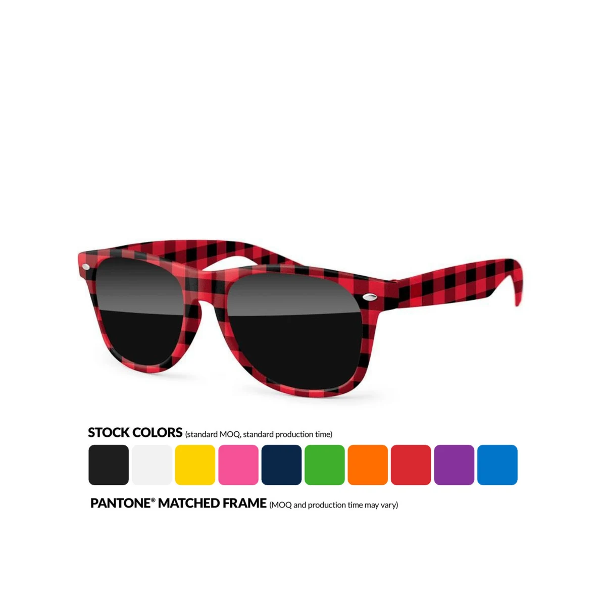 Retro Sunglasses w/ Full Color Full Frame Sublimation 1