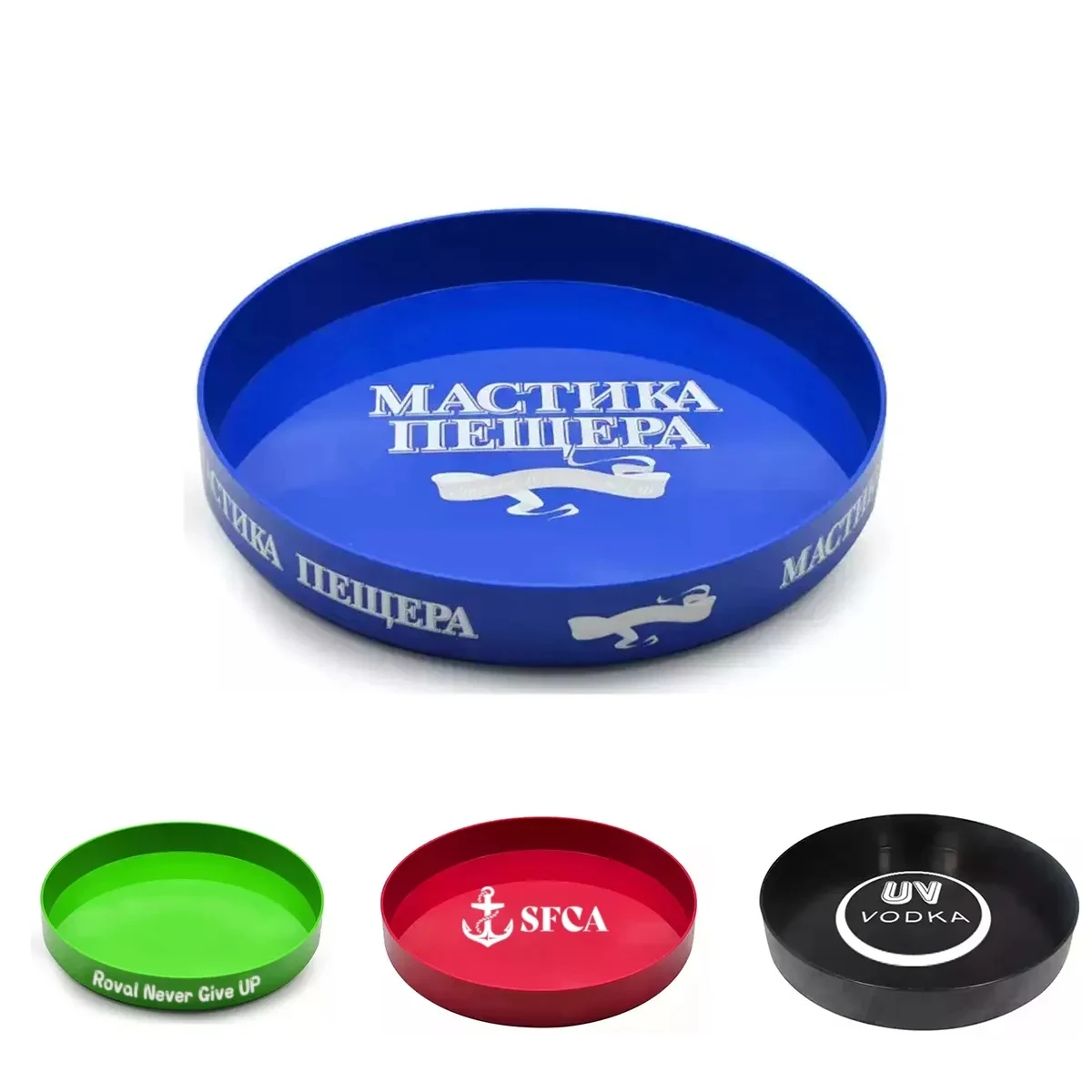 12" Round Plastic Tray 1