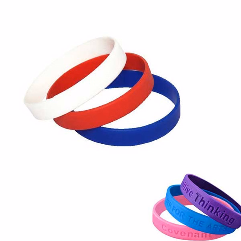 8" Silicone Sport Bracelet