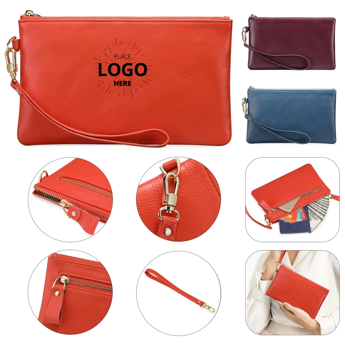 Leather Multi Functional Wallet 1