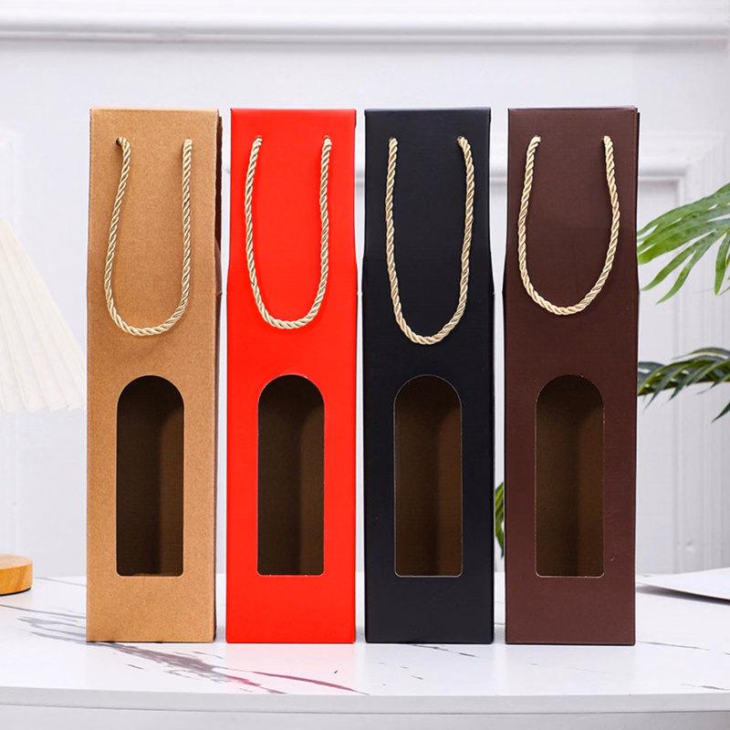 Wine Box with Handle
