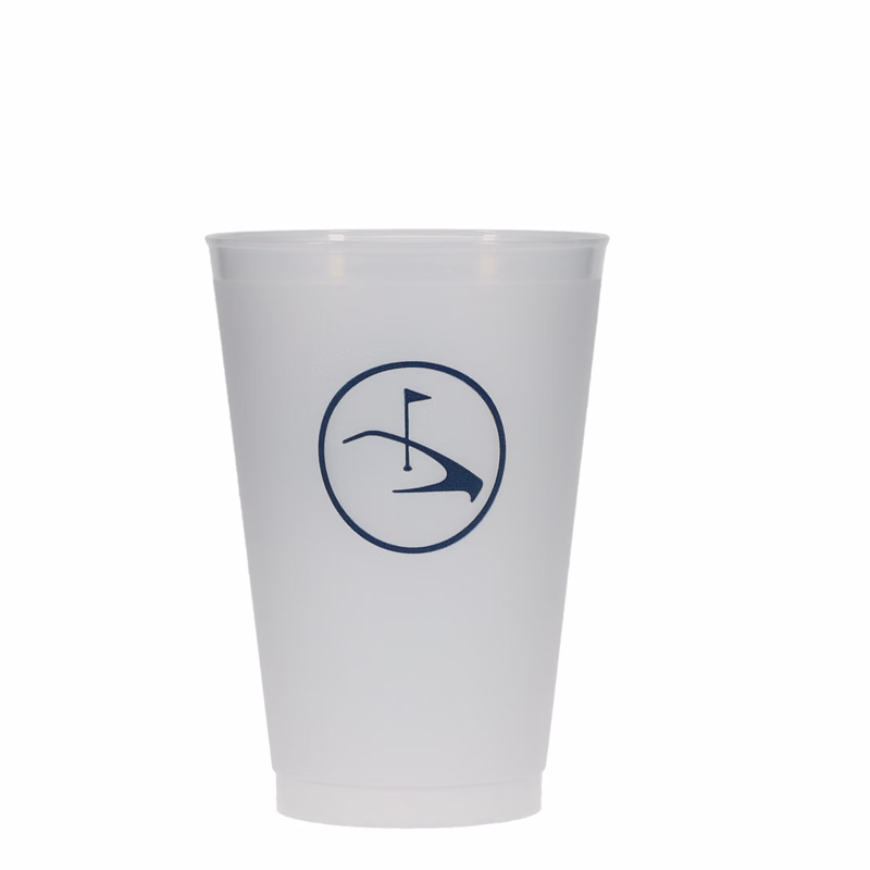 20 oz Frost-Flex Plastic Cup Frosted Hi-Speed Print