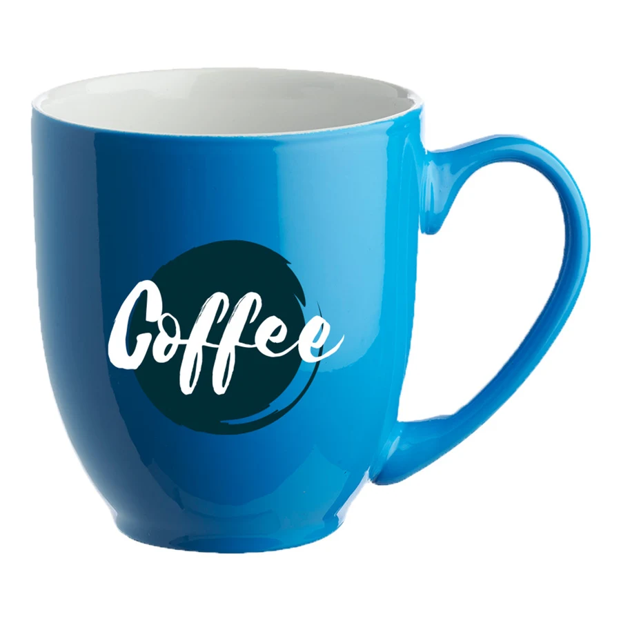 16 oz. Fluorescent Bistro Personalized Mug 1