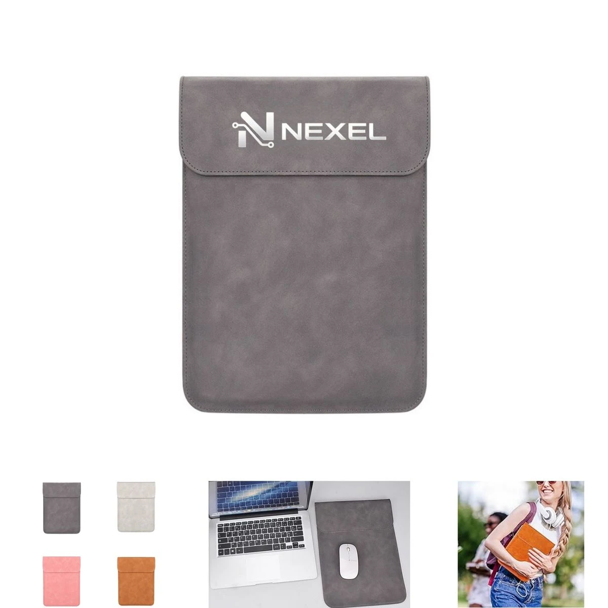 13.3 inch Vertical Laptop Sleeve Pouch 1