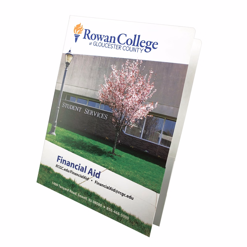 Large Presentation Folders Printed in Full Color