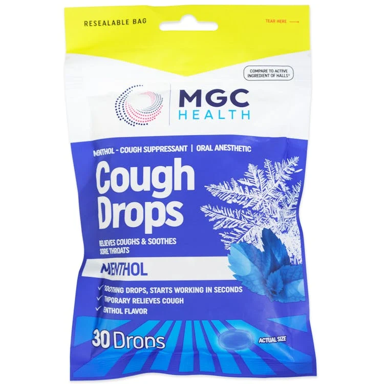 Cough Drops - Menthol 30 Count 1