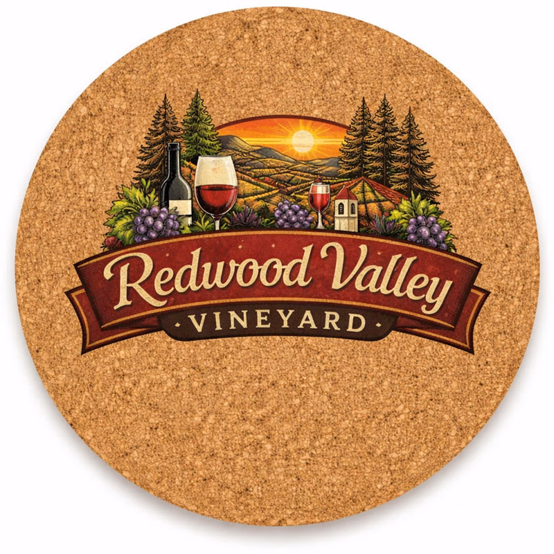 Custom Cork Coasters