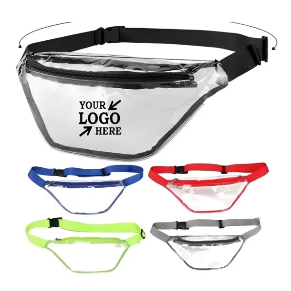 Custom PVC Waterproof Waist Bag with Adjustable Belt — Outdoor Adventure & Travel Gear 1