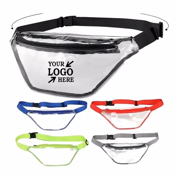 Custom PVC Waterproof Waist Bag with Adjustable Belt — Outdoor Adventure & Travel Gear