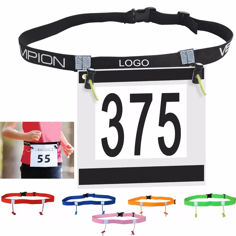 Triathlon / Run Race Number Belt Holder