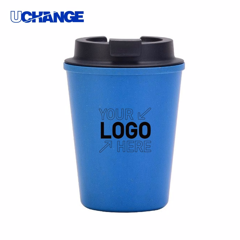 Mini Straw Coffee Cup with Double Wall