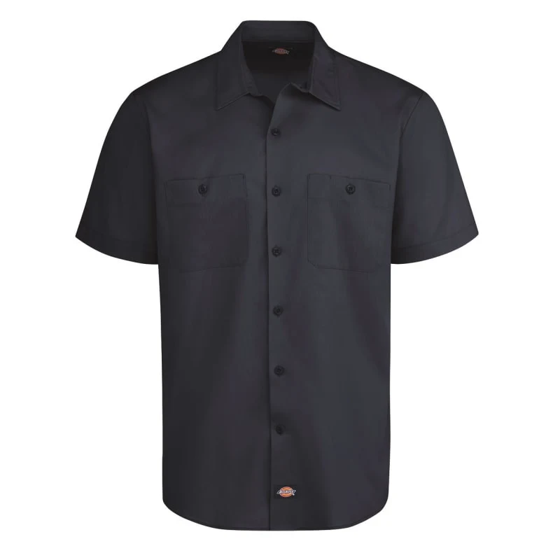 Dickies Men's Tall Industrial Worktech Ventilated Short Sleeve Work Shirt - LS51T 1