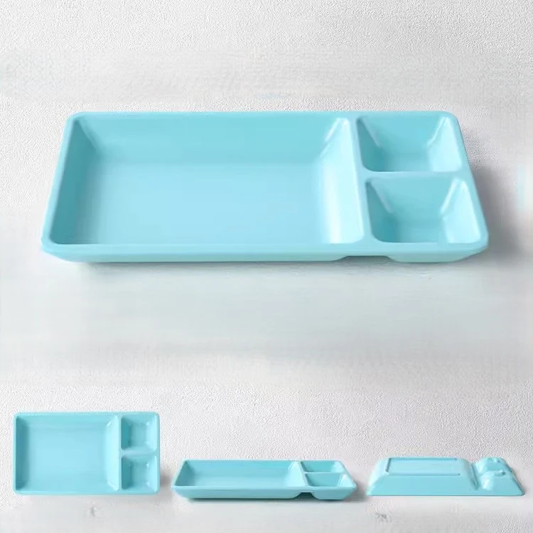 Compartment Divided Snack Plate 1