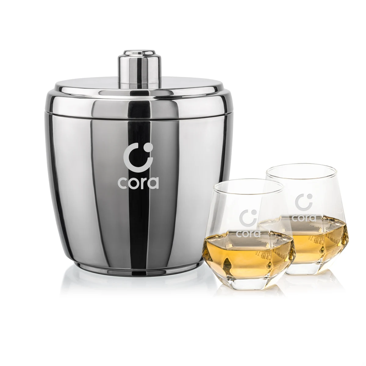 Pescara Ice Bucket & Hartsdale On-the-Rocks Set 1