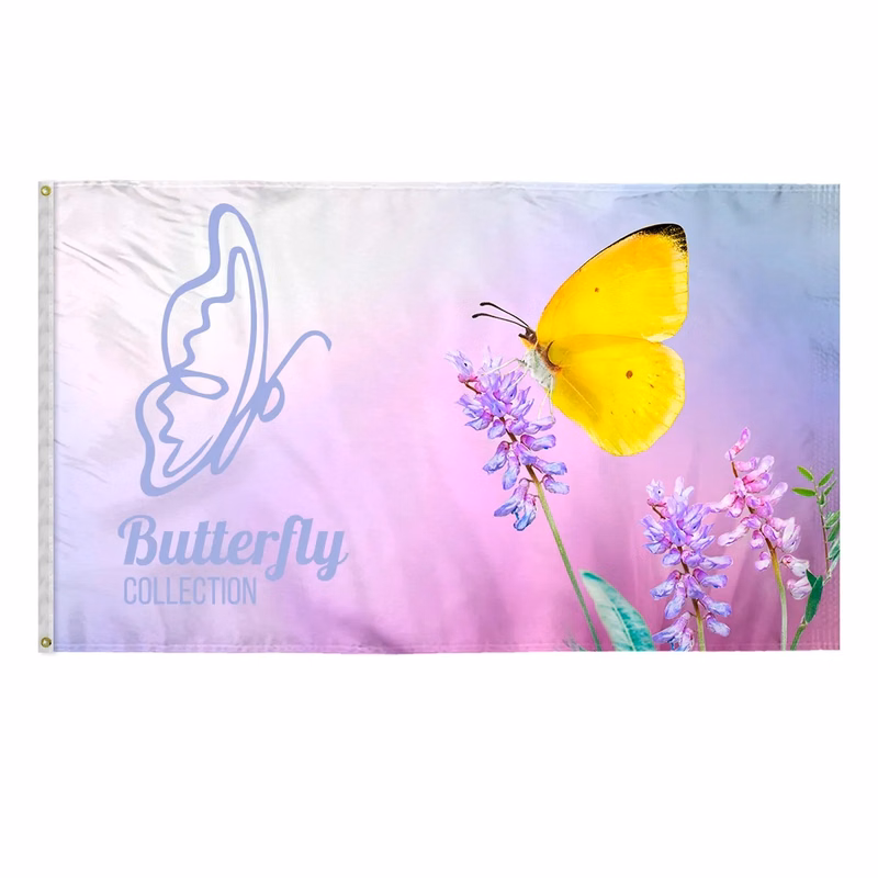 Custom Digital Print Flag 6' x 10' W-Poly