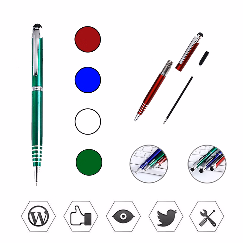 Simple Retractable Metal Ballpoint Pen