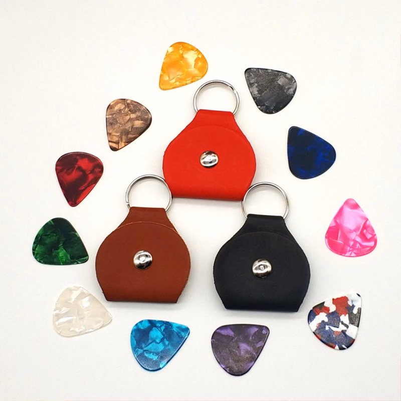 Guitar Picks And Holder Case