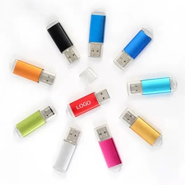 Metal USB Flash Drive with Dust-Proof Cover Included 1