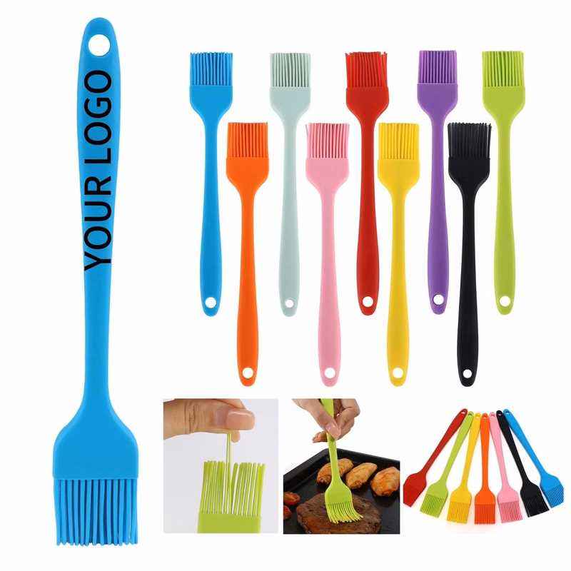 Silicone BBQ Brush with Logo Area