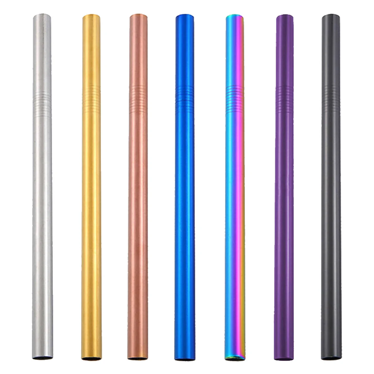 Stainless Steel Straw 12MM x 215MM - Colour 1