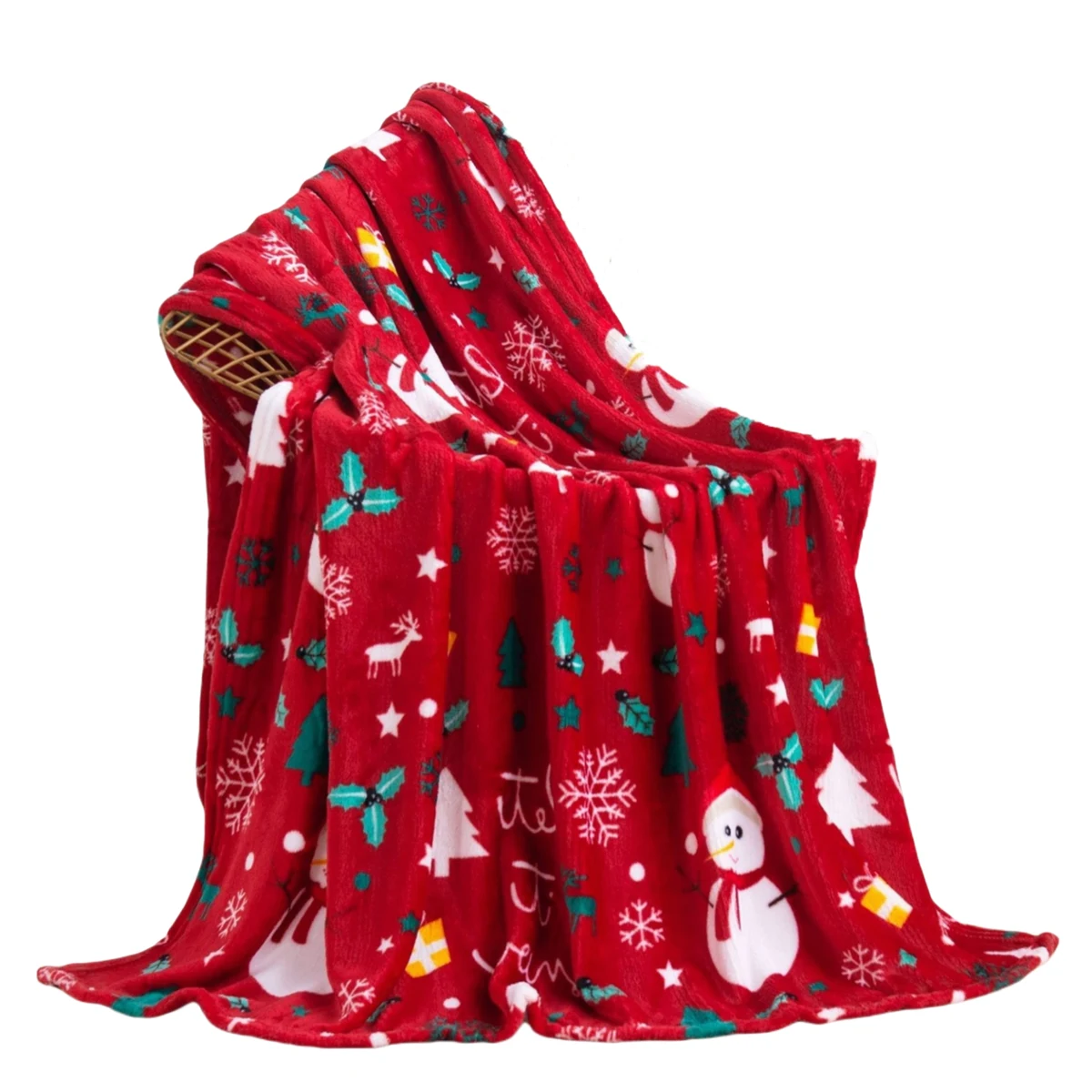 300GSM Soft Flannel 50"x 60" Blanket 1