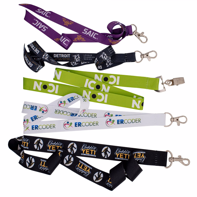 Lanyards Full Color Sublimated (1")