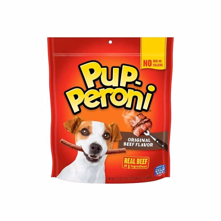 Pup-Peroni Dog Treats - Beef Flavor 22.5 oz