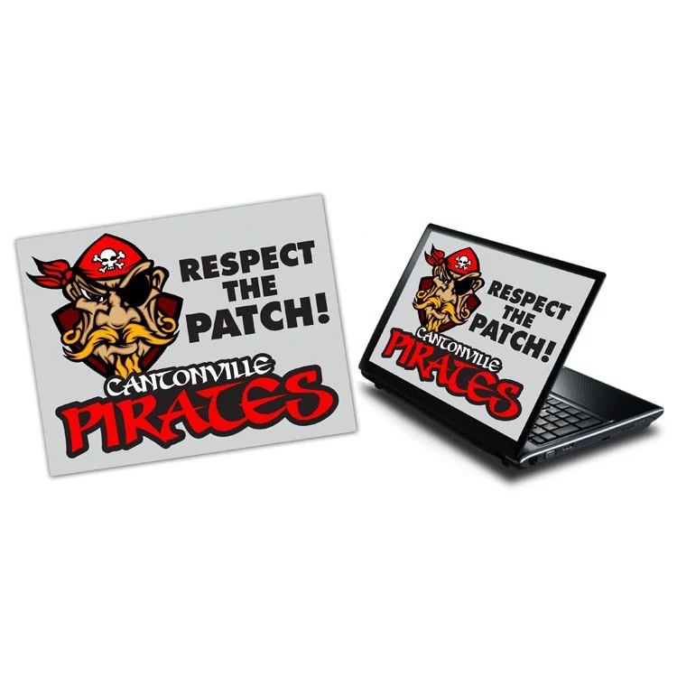Laptop Skin Sticker - 8.5x11 Rectangle Shape 1