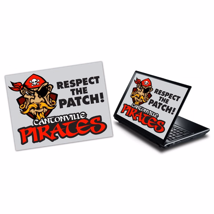 Laptop Skin Sticker - 8.5x11 Rectangle Shape