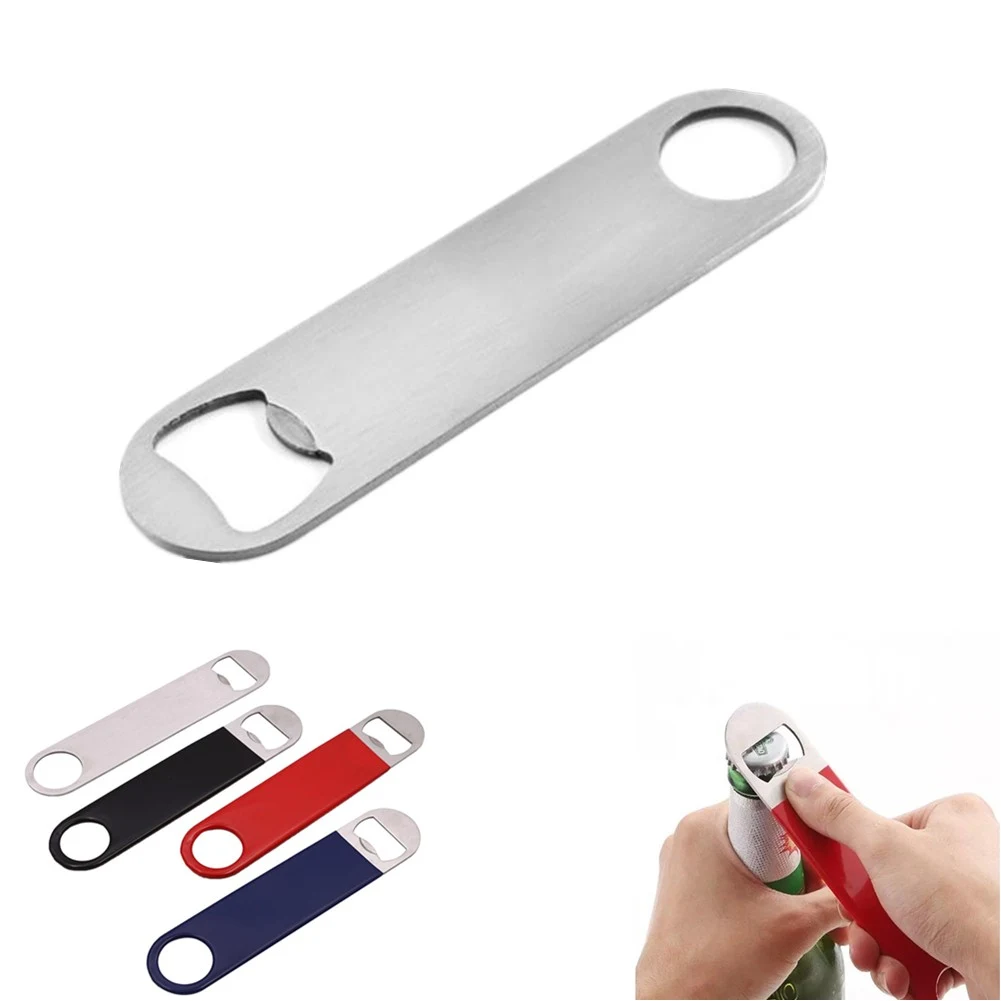 Double Sided Metal Bottle Opener w/Coating 1