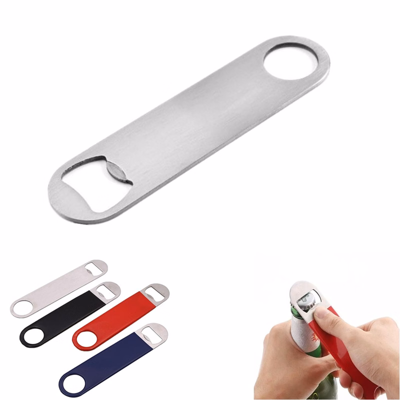 Double Sided Metal Bottle Opener w/Coating