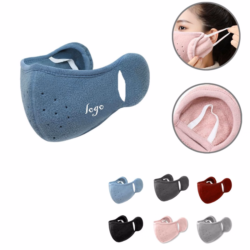 MOQ50 Winter Fleece Ear Face Warmer Breathable