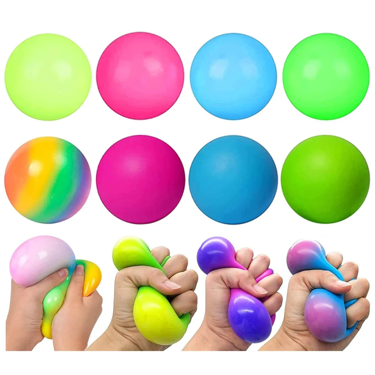 Color Changing Stress Ball Squeeze Toy 1